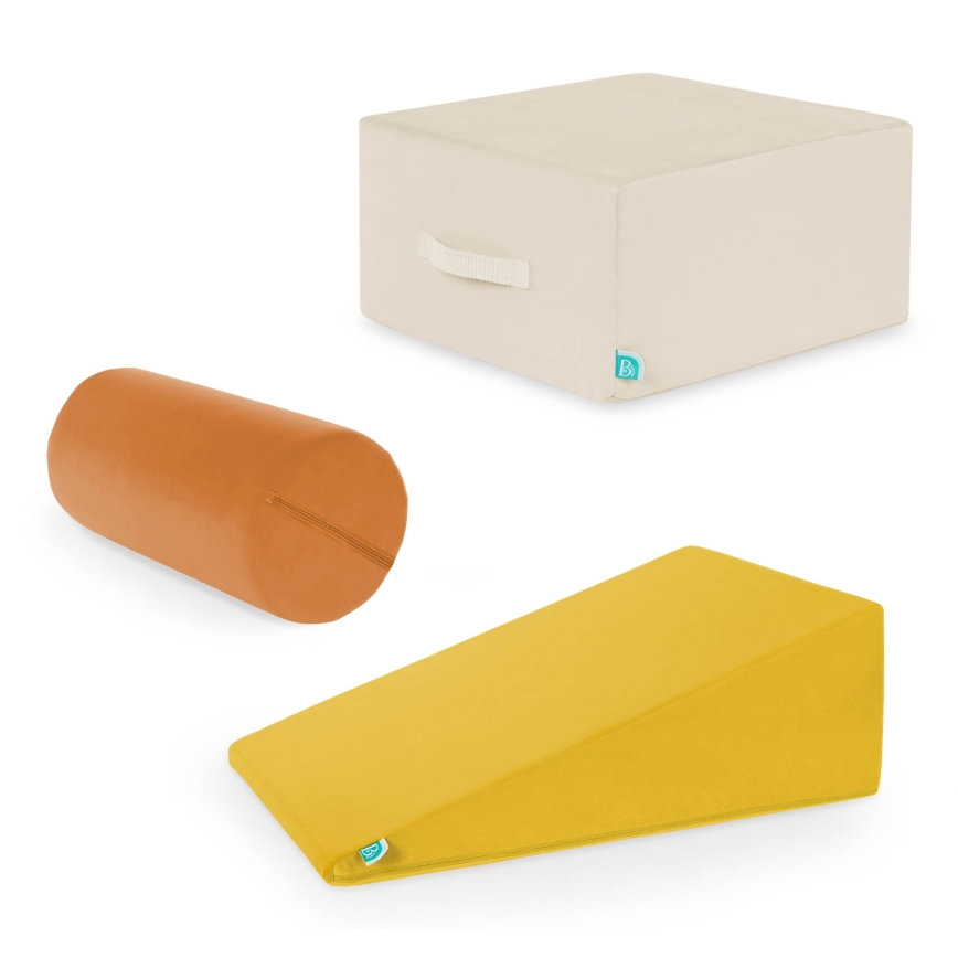 B-Toys - Dětské pěnové kostky WONDERSHAPES 3 ks