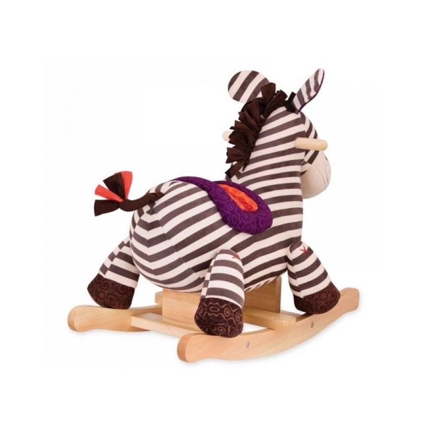 B-Toys - Houpací zebra KAZOO topol