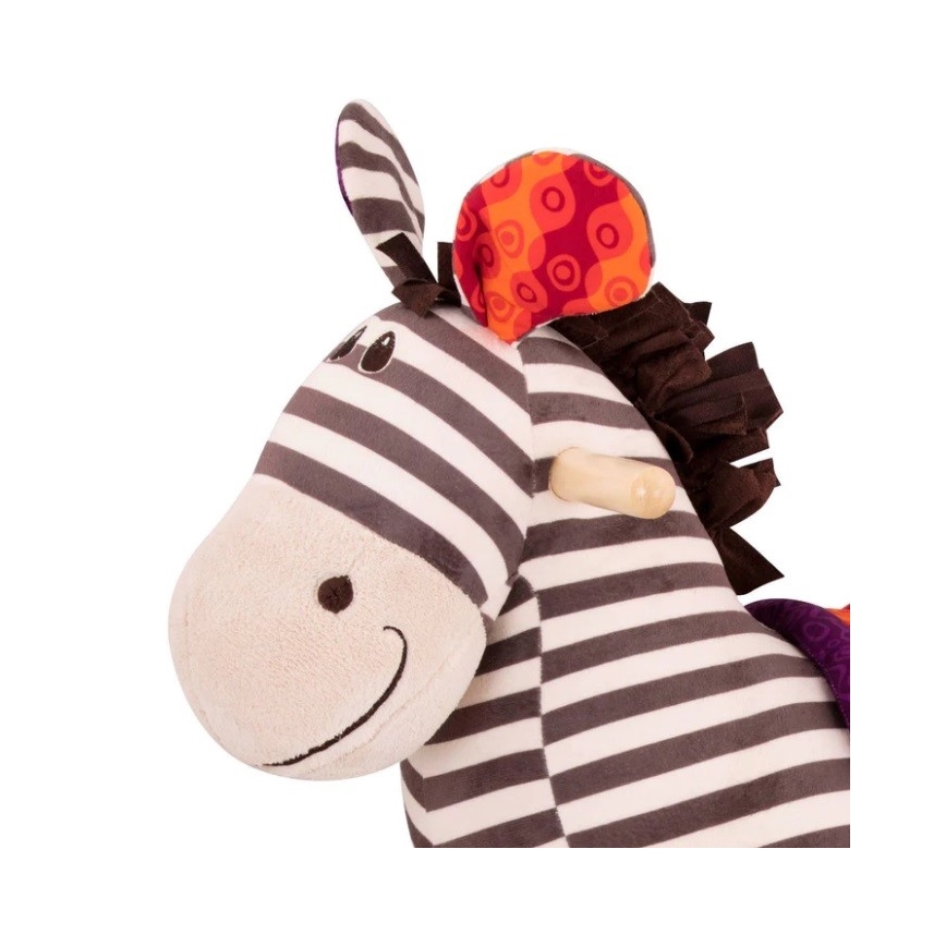 B-Toys - Houpací zebra KAZOO topol