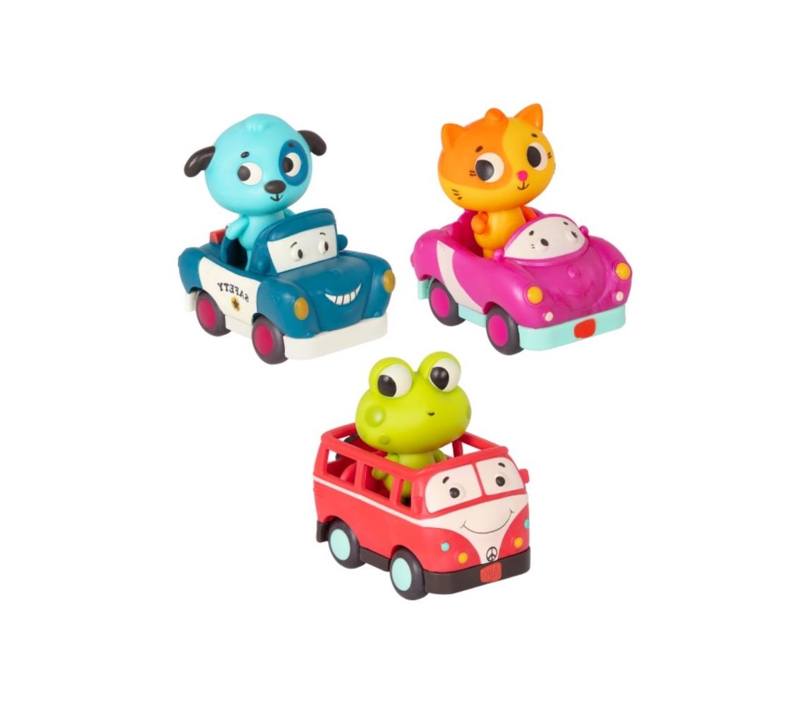 B-Toys B-Toys - Svítící autíčka s melodií 3xAG13 FBB0245