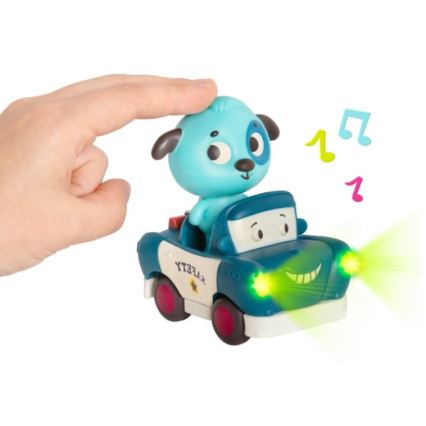 B-Toys - Svítící autíčka s melodií 3xAG13