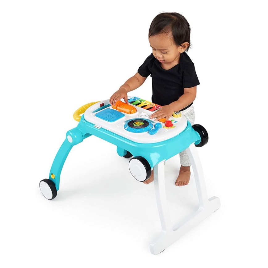 Baby Einstein - Chodítko s aktivitami 4v1 MUSICAL MIX ‘N ROLL 3xAA