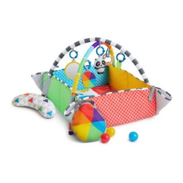 Baby Einstein - Dětská hrací deka 5v1 PATCH'S COLOR PLAYSPACE 3xAAA
