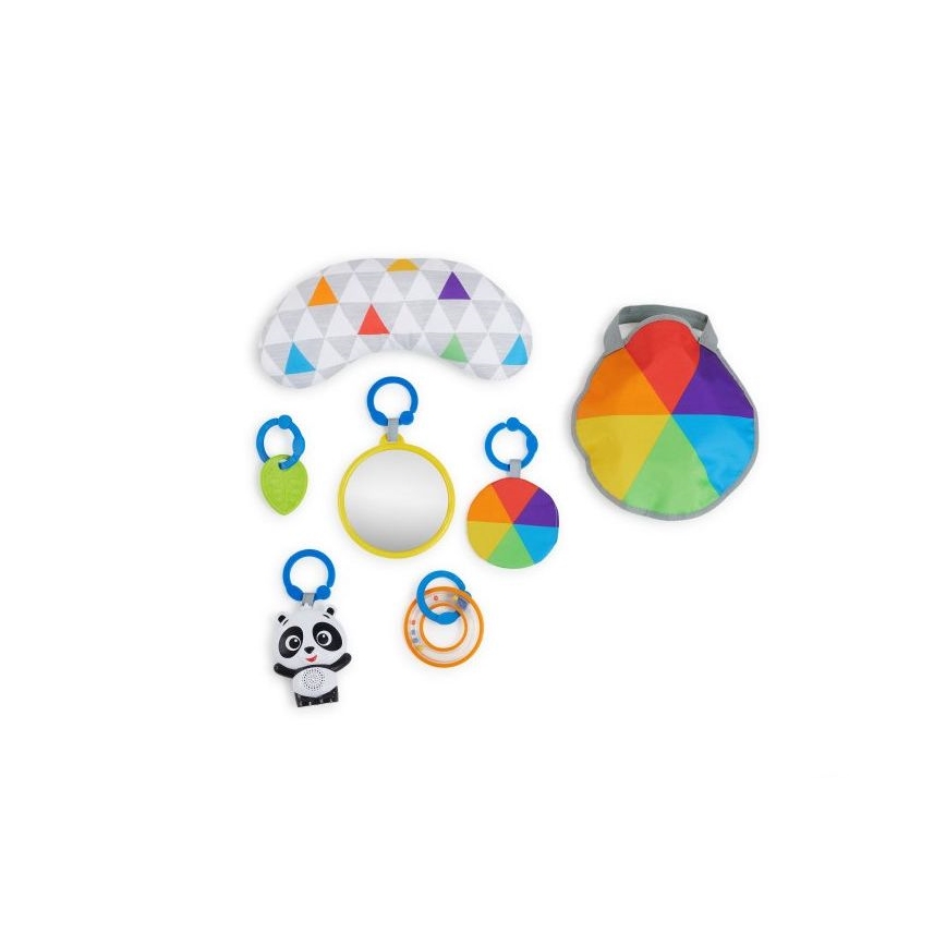 Baby Einstein - Dětská hrací deka 5v1 PATCH'S COLOR PLAYSPACE 3xAAA
