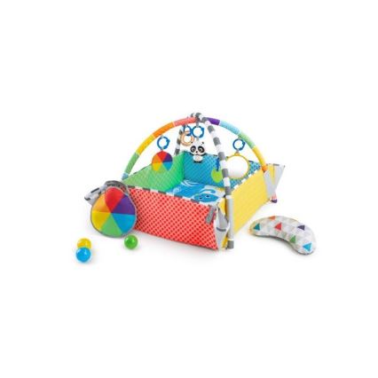 Baby Einstein - Dětská hrací deka 5v1 PATCH'S COLOR PLAYSPACE 3xAAA