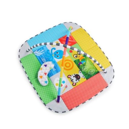 Baby Einstein - Dětská hrací deka 5v1 PATCH'S COLOR PLAYSPACE 3xAAA
