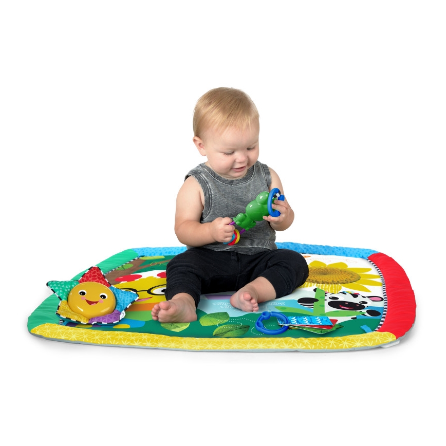 Baby Einstein - Dětská hrací deka CATERPILLAR&FRIENDS