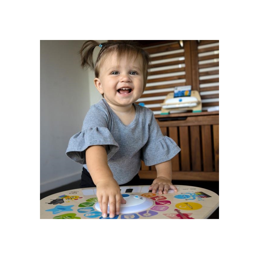 Baby Einstein - Dětský aktivní hudební stolek MAGIC TOUCH HAPE 3xAA