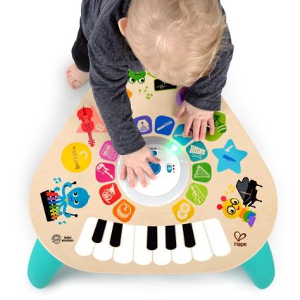 Baby Einstein - Dětský aktivní hudební stolek MAGIC TOUCH HAPE 3xAA