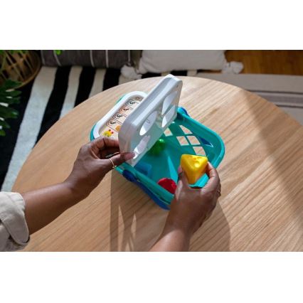 Baby Einstein - Dětský interaktivní nákupní košík MAGIC TOUCH HAPE 3xAAA