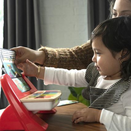 Baby Einstein - Dřevěná hudební hračka MAGIC TOUCH klavír 3xAA