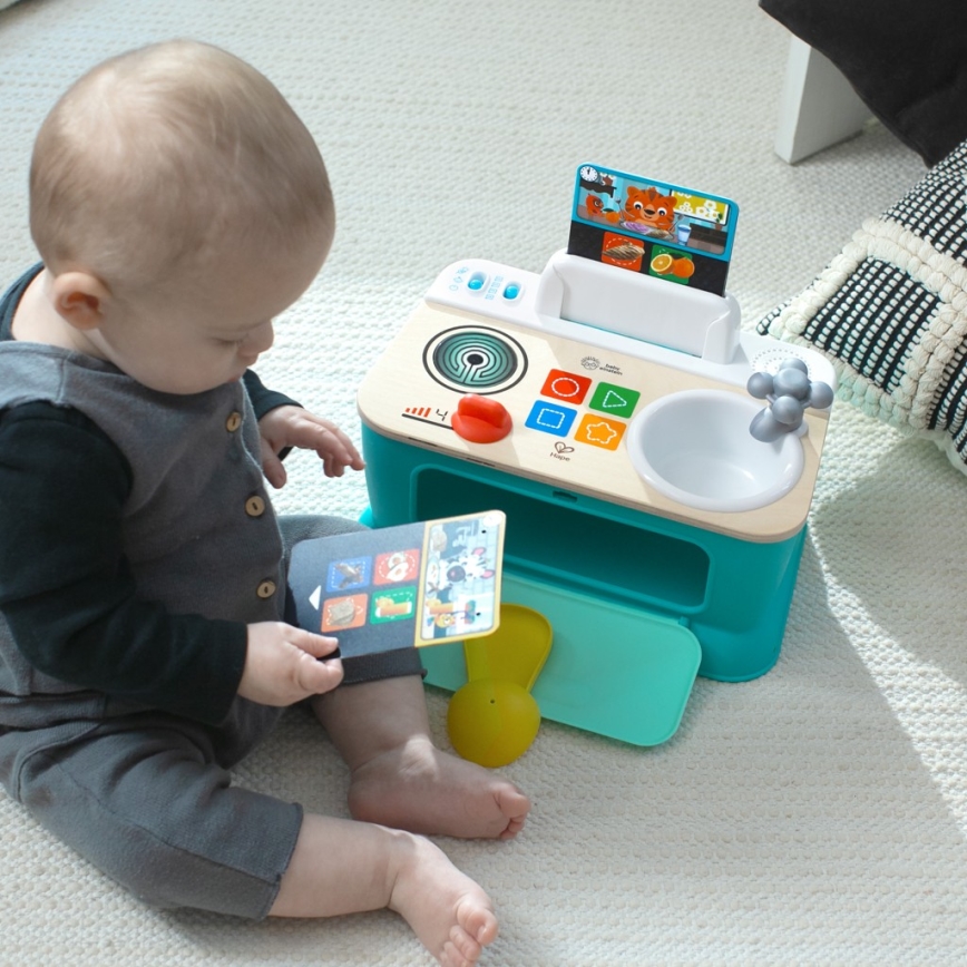 Baby Einstein - Hudební hračka MAGIC TOUCH kuchyňka 3xAA