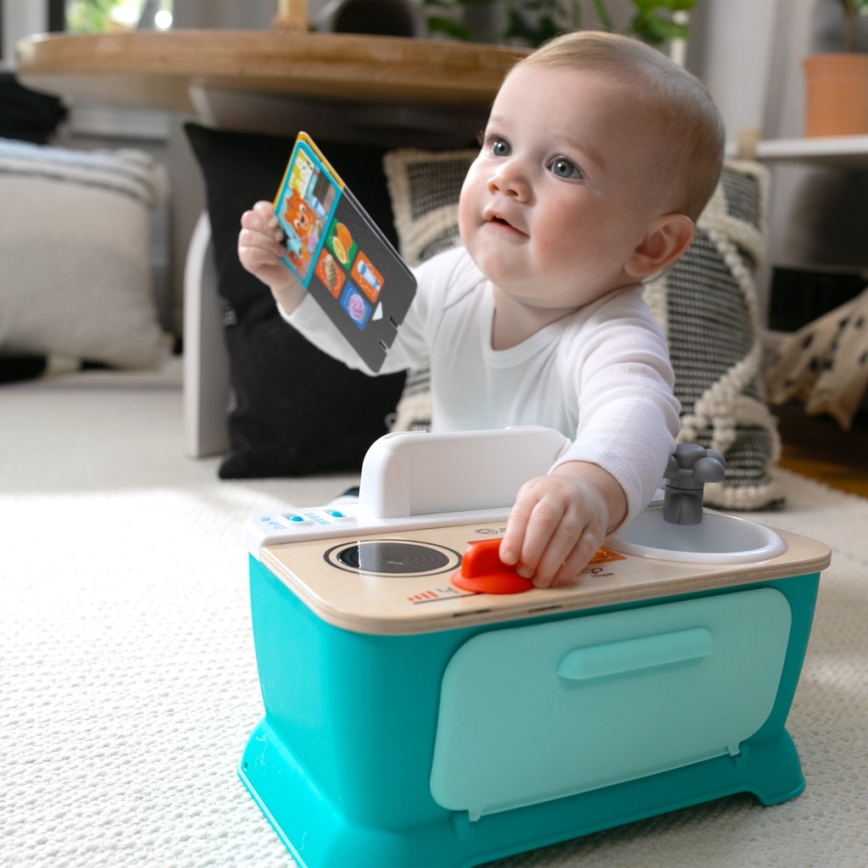 Baby Einstein - Hudební hračka MAGIC TOUCH kuchyňka 3xAA