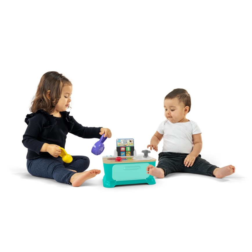 Baby Einstein - Hudební hračka MAGIC TOUCH kuchyňka 3xAA