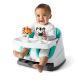 Baby Einstein - Podsedák na jídelní židli s 2 hračkami 2v1 DINE&DISCOVER
