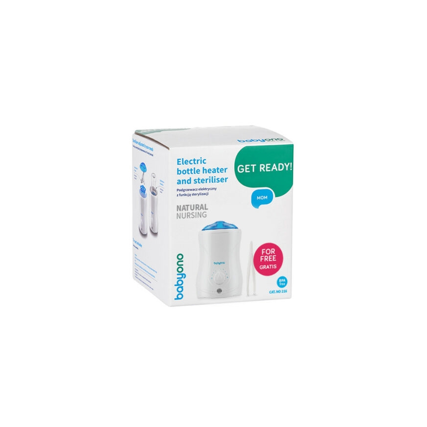 BabyOno - Ohřívač a sterilizátor lahví a dětské stravy 180 ml