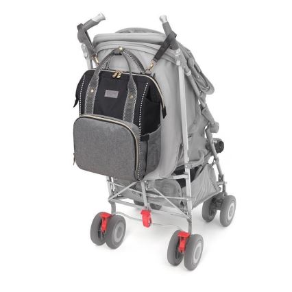 BabyOno - Přebalovací batoh na kočárek Oslo Style černá