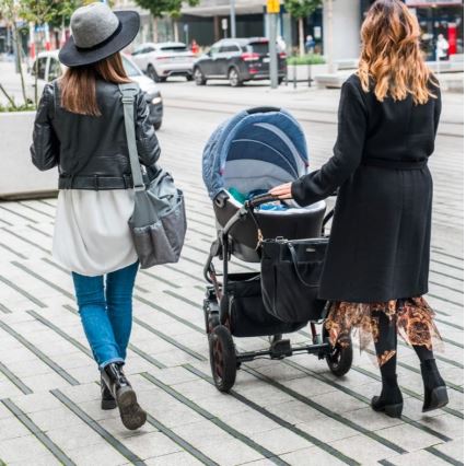 BabyOno - Přebalovací taška na kočárek Coco černá