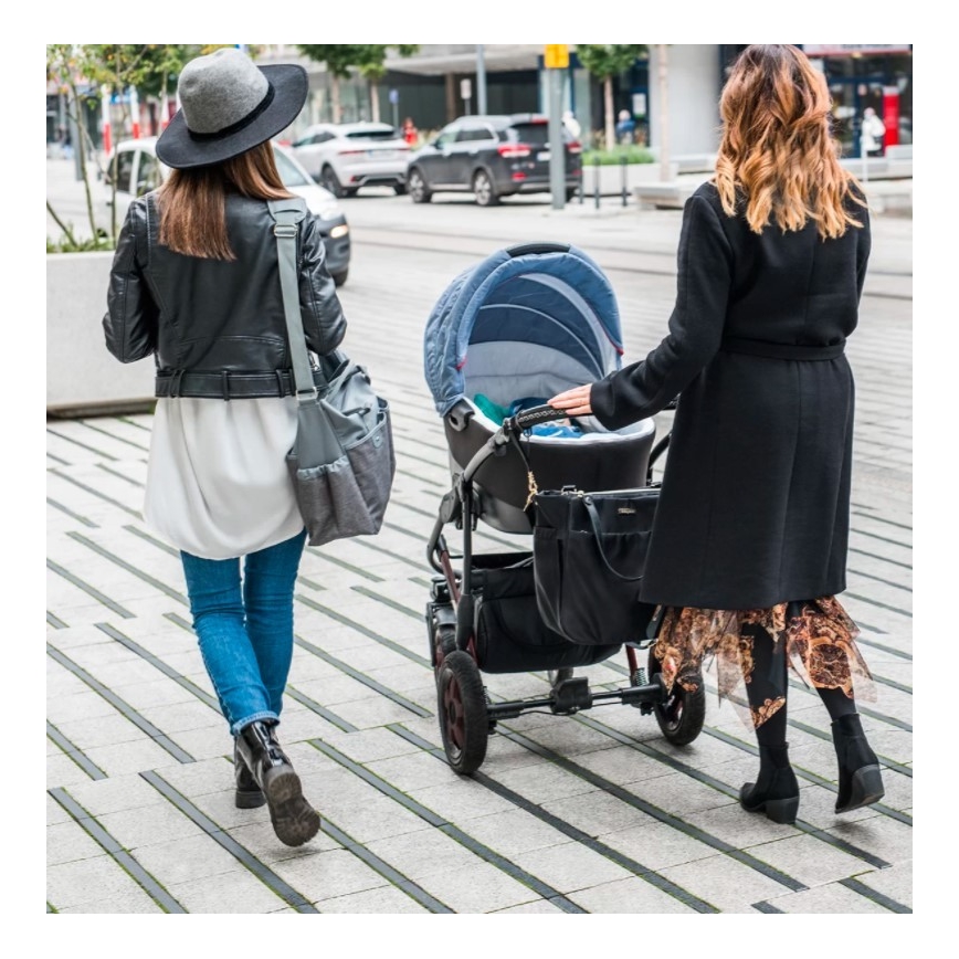 BabyOno - Přebalovací taška na kočárek Coco černá