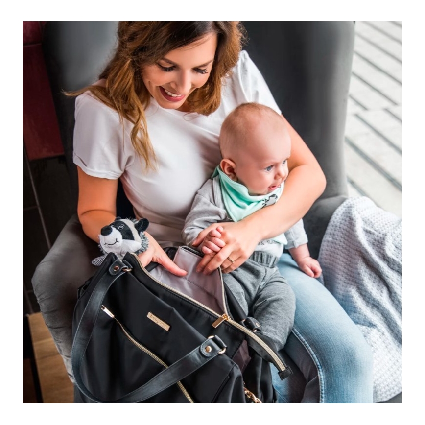 BabyOno - Přebalovací taška na kočárek Coco černá