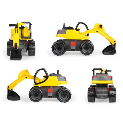 Bagr GIGA TRUCKS 62 cm žlutá/černá