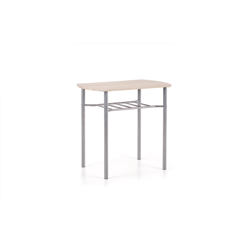Balkónový set LANCE 82x50 cm kov/dub sonoma