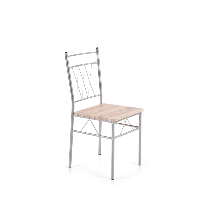 Balkónový set LANCE 82x50 cm kov/dub sonoma
