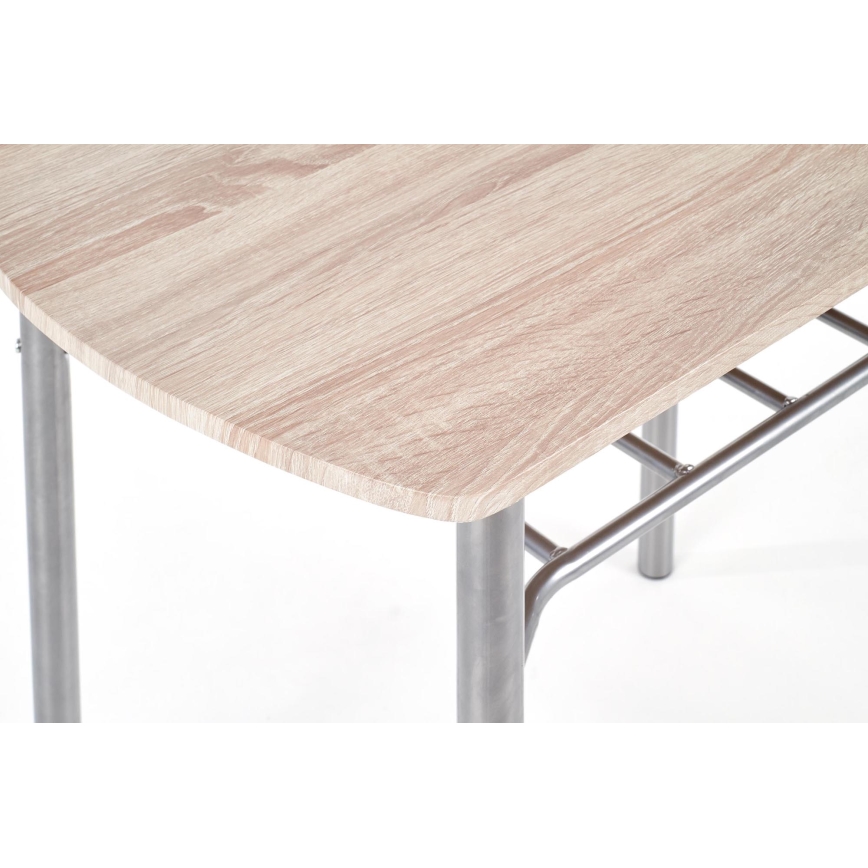 Balkónový set LANCE 82x50 cm kov/dub sonoma