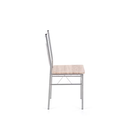 Balkónový set LANCE 82x50 cm kov/dub sonoma