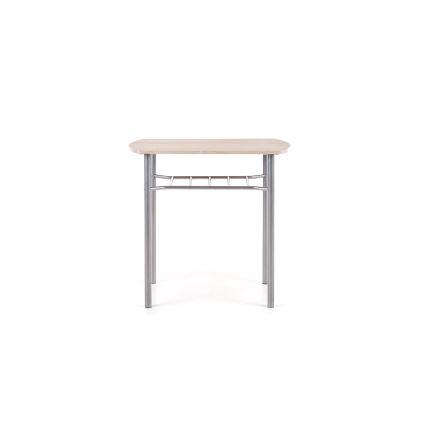 Balkónový set LANCE 82x50 cm kov/dub sonoma