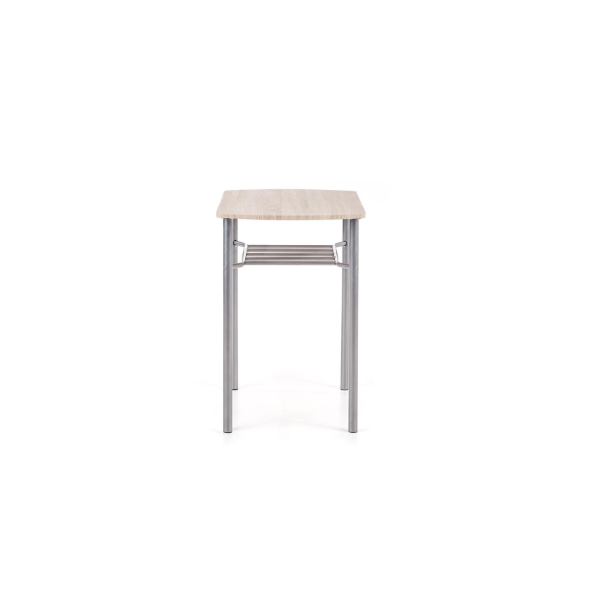 Balkónový set LANCE 82x50 cm kov/dub sonoma