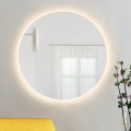 Baltica Design - LED Koupelnové nástěnné zrcadlo s podsvícením BRIGHT LED/15W/230V 3000K pr. 100 cm IP65