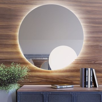 Baltica Design - LED Koupelnové nástěnné zrcadlo s podsvícením BRIGHT LED/15W/230V 4500K pr. 60 cm IP65