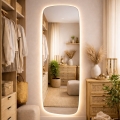 Baltica Design - LED Koupelnové nástěnné zrcadlo s podsvícením STONE CALM LED/15W/230V 4500K 155x50 cm IP65