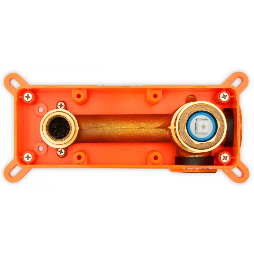 BAT-B0969 - Umyvadlová baterie pro podomítkovou instalaci LUNGO matná černá