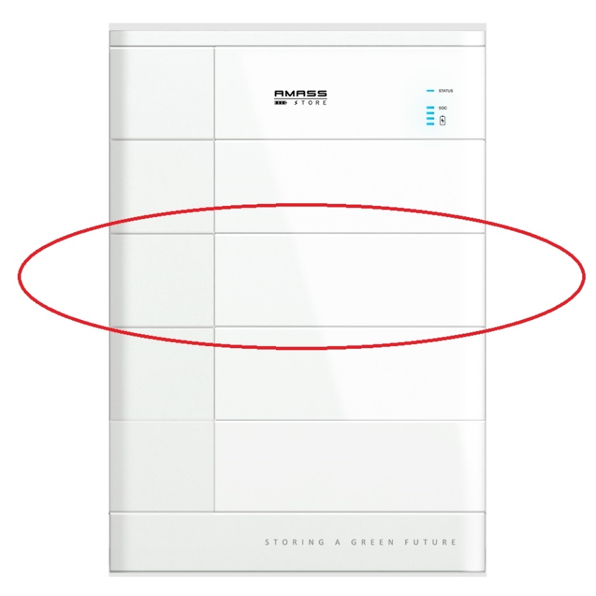 Bateriový modul AMASSTORE GTX3000HV 2,56 kWh