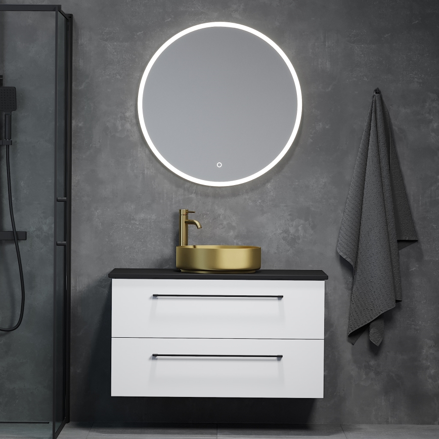BATH DELUXE 01-080-08-58-00 - LED Koupelnové zrcadlo s podsvícením FORNAES LED/13,8W/230V IP44