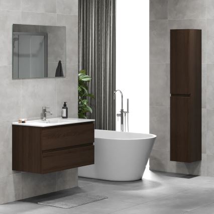 BATH DELUXE 04-030-64-84-01 - Koupelnová skříňka KENWOOD 186 cm ořech