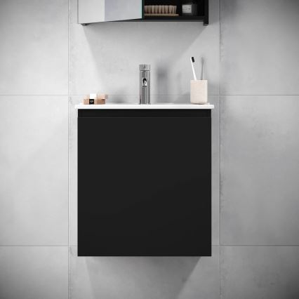 BATH DELUXE 09-050-63-02-01 - Koupelnová skříňka s umyvadlem KENWOOD 51 cm matná černá