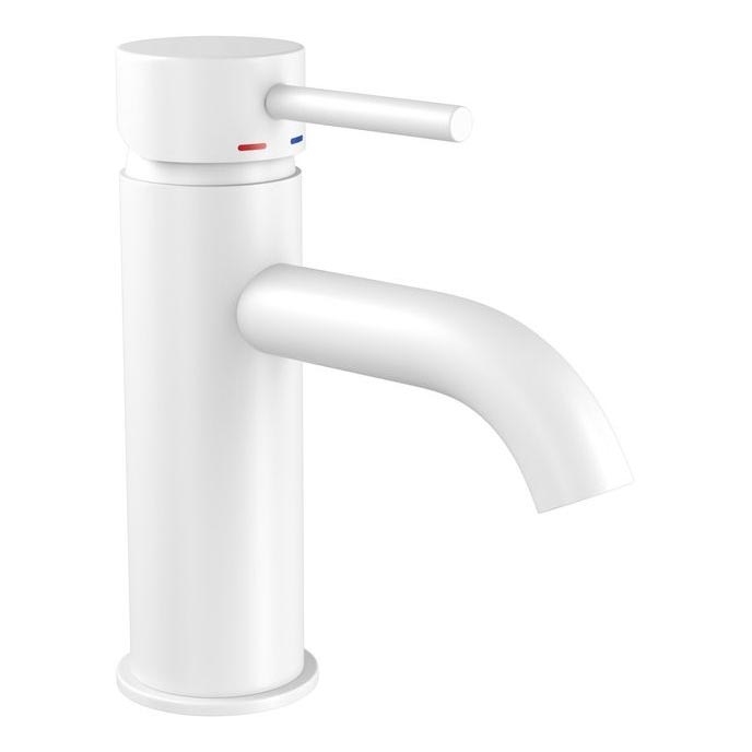 BATH DELUXE 28-005-01-01-04 - Umyvadlová baterie DRAGOR 15,6 cm matná bílá