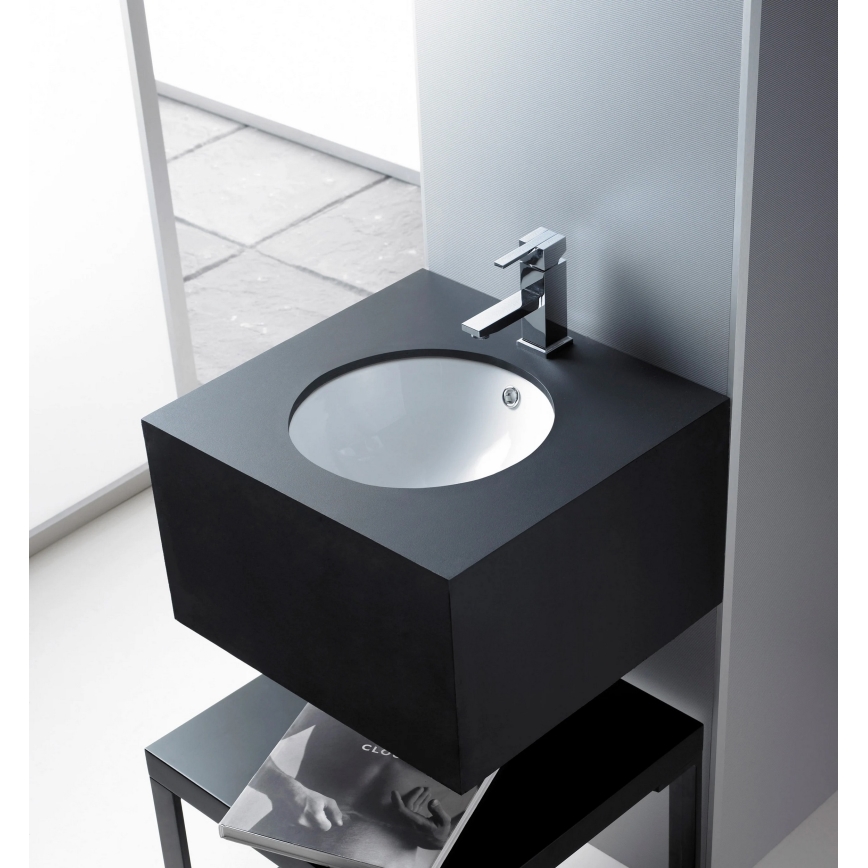 Bathco 0052 - Zápustné umyvadlo CERDENA pr. 38 cm porcelán/bílá