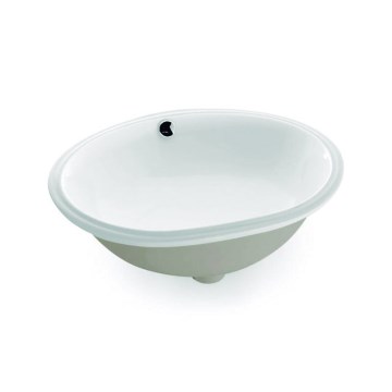 Bathco 0053 - Zápustné umyvadlo ANCONA 55x41 cm porcelán/bílá