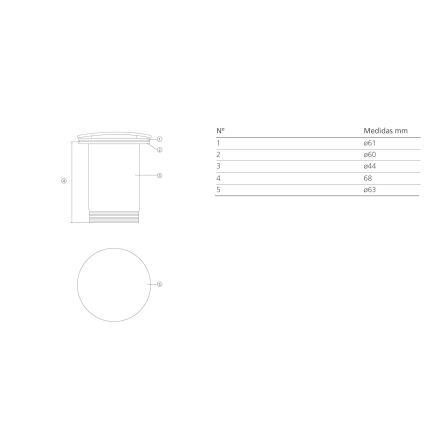 Bathco 0211 - Umyvadlová výpusť s přepadem CLICK-CLACK pr. 6 cm lesklý chrom