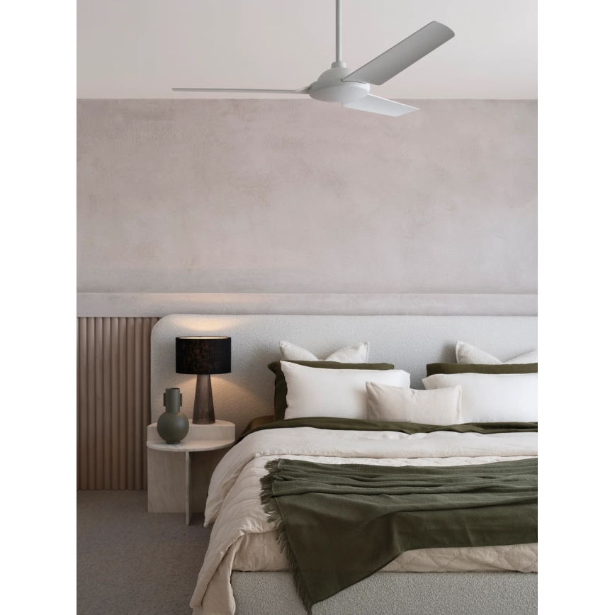 BAYSIDE 21302449 - Stropní ventilátor SOMERSET pr. 122 cm bílá + dálkové ovládání