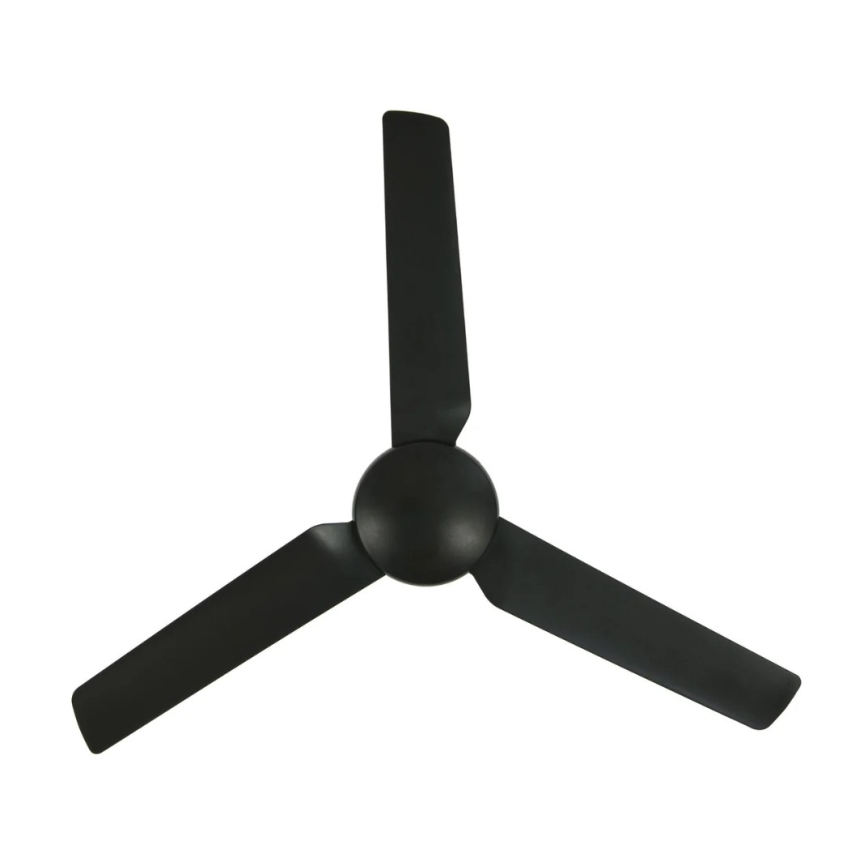 BAYSIDE 51302449 - Stropní ventilátor SOMERSET pr. 122 cm černá + dálkové ovládání