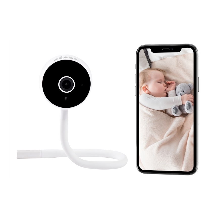 Beaba - Chytrá dětská chůvička ZEN CONNECT 5V Wi-Fi bílá