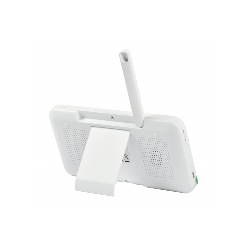 Beaba - Chytrá nabíjecí dětská chůvička s monitorem ZEN NIGHT 720p 5V 4000 mAh Wi-Fi bílá