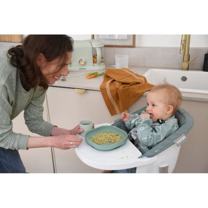 Beaba - Dětská jídelní sada Sage Green 4 ks