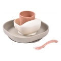 Beaba - Dětská jídelní sada Terracotta 4 ks