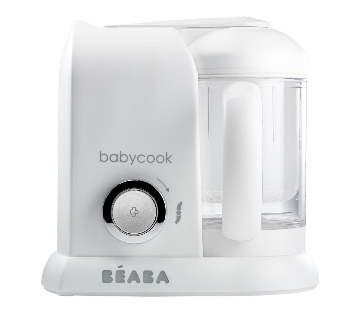 Beaba Beaba - Parní vařič s mixérem BABYCOOK bílá FBB0194